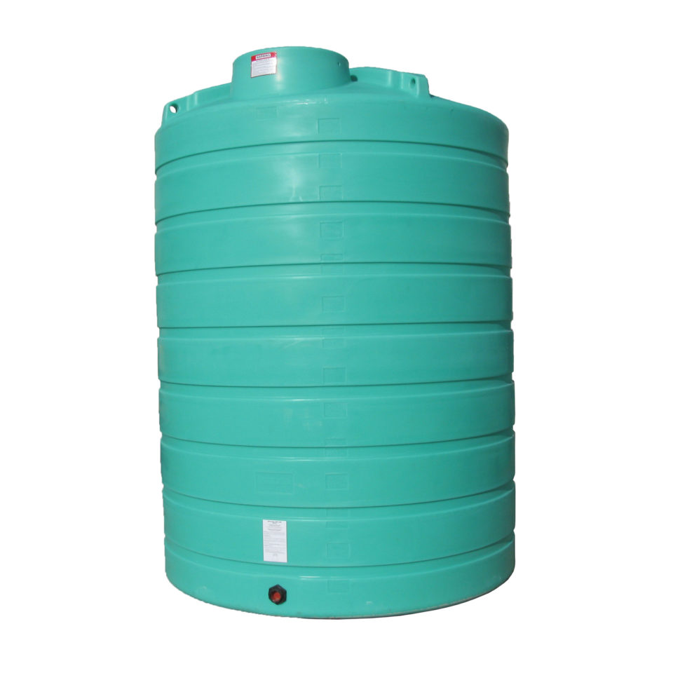Enduraplas 3,000 Gallon Flat Bottom Storage Tank